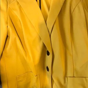 Mustard blazer